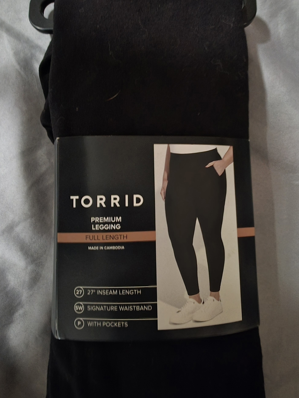 Torrid Deep Black Premium Legging - Full Length